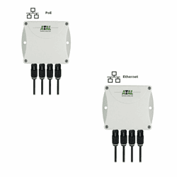 Toon details voor EPND-4S Ethernet monitoring systeem met 4 sensor aansluitingen voor temperatuur en RV Afbeelding van EPND-4S Ethernet monitoring systeem met 4 sensor aansluitingen voor temperatuur en RV
